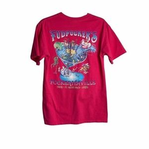 Fudpuckers‎ Beachside Bar and Grill Destin Ft. Walton Florida FL Pink Small